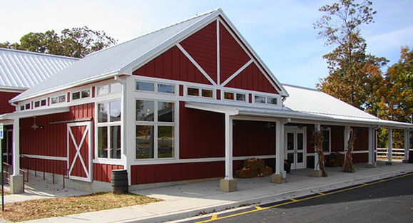 Kinder Farm Park visitor center